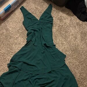 Lulu's Maxi Green Dress